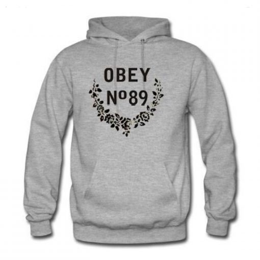 Obey Propaganda No 89 Grey Hoodie (Oztmu)