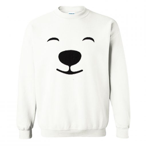 Polar Bear Emoji Sweatshirt (Oztmu)