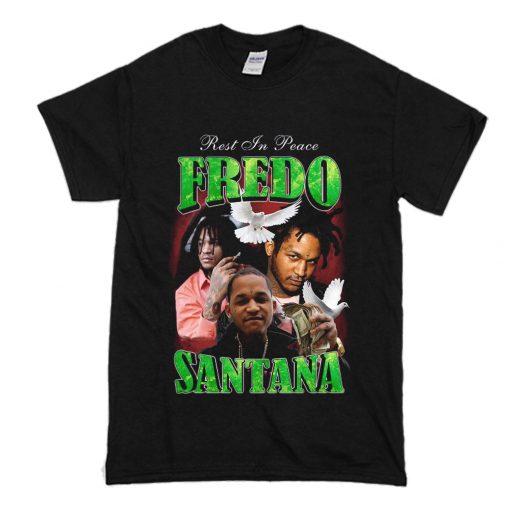 R.I.P Fredo Santana Black T Shirt (Oztmu)