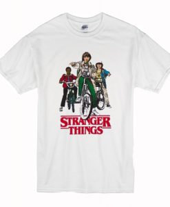 Stranger Things Group Shot T Shirt (Oztmu)