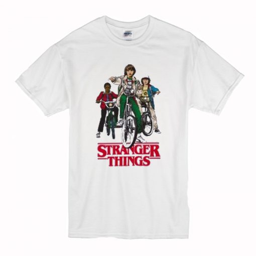 Stranger Things Group Shot T Shirt (Oztmu)