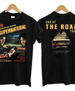 Supernatural End of the Road Black T Shirt (Oztmu)