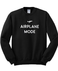 Airplane Mode Graphic Sweatshirt (Oztmu)