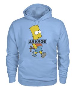 Bart Simpson Savage Hoodie (Oztmu)
