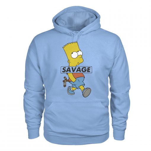 Bart Simpson Savage Hoodie (Oztmu)