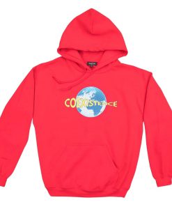 Blood Red Coexistence Hoodie (Oztmu)