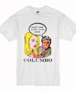 Comics Lieutenant Columbo Vintage T-Shirt (Oztmu)