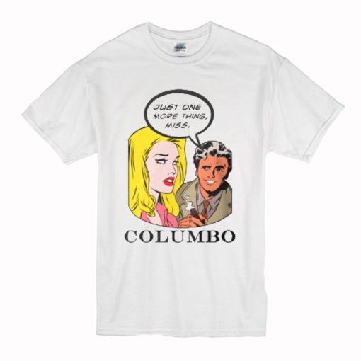 Comics Lieutenant Columbo Vintage T-Shirt (Oztmu)