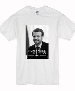 Emmanuel macron costard paris T Shirt (Oztmu)