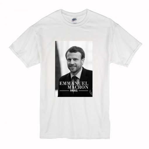 Emmanuel macron costard paris T Shirt (Oztmu)