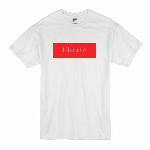 Liberte Red Box T-Shirt (Oztmu)