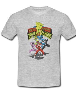 Mighty Morphin Power Ranger T Shirt (Oztmu)