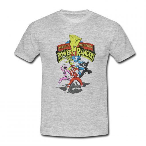 Mighty Morphin Power Ranger T Shirt (Oztmu)