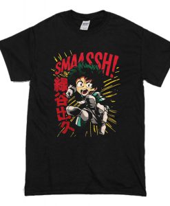 My Hero Academia Deku Smash T Shirt (Oztmu)