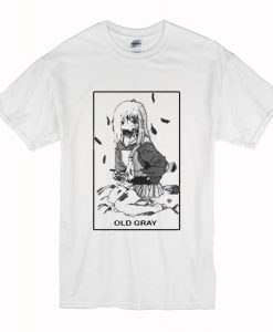 Old Gray Anime T-Shirt (Oztmu)