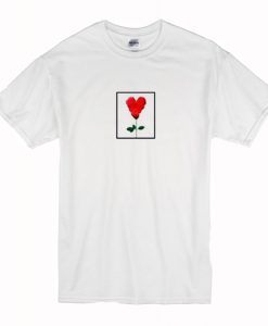 Rachel Green Rose Heart T-Shirt (Oztmu)