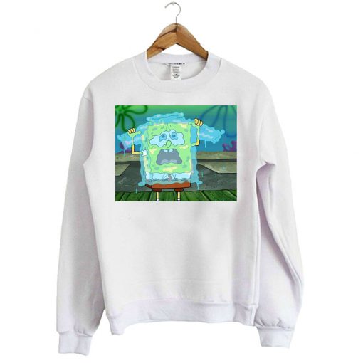 Spongebob Tear Sweatshirt (Oztmu)