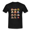 Street Fighter 2 Continue Faces T Shirt (Oztmu)