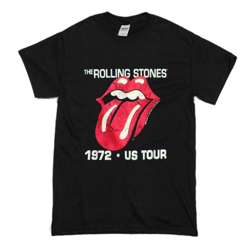 The Rolling Stones 1972 US Tour T-Shirt (Oztmu)