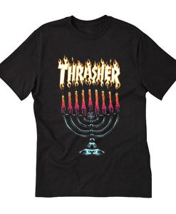 Thrasher Menorah T Shirt (Oztmu)