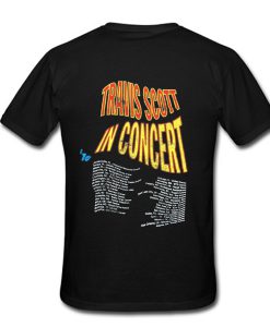 Travis Scott Rodeo Tour T-Shirt Back (Oztmu)