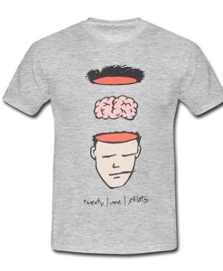 Twenty One Pilots Misplaced Mind T-Shirt (Oztmu)