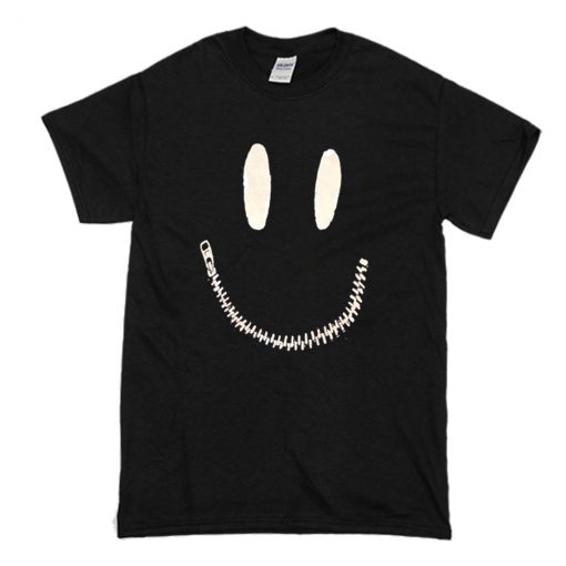 Zipper Mouth T-Shirt (Oztmu)