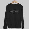 Billie Eilish When we all fall asleep where do we go Sweatshirt (Oztmu)