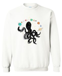 Galaxy Juggling Octopus Sweatshirt (Oztmu)