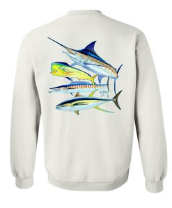 Guy Harvey Foursome Fish Sweatshirt (Oztmu)