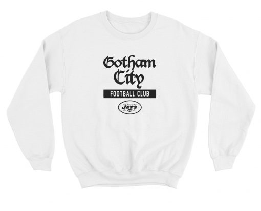 New York Jets Gotham City Football Club Sweatshirt (Oztmu)