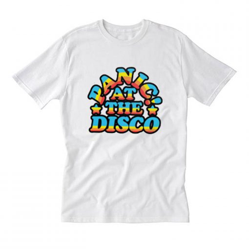 Panic At The Disco p!atd rainbow T Shirt (Oztmu)