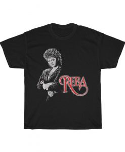 Reba McEntire Vintage Distressed Reprint T-Shirt (Oztmu)