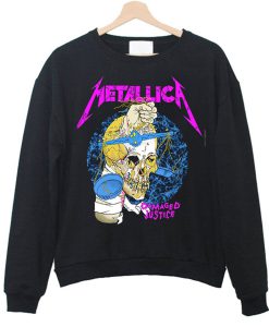 Rocksir Metallica Damaged Justice Sweatshirt (Oztmu)