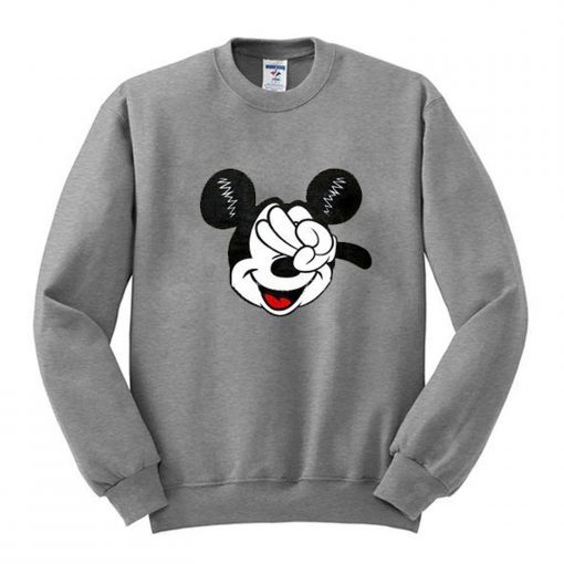 Mickey Mouse Peace Sweatshirt (Oztmu)