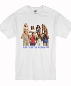 Party at the Peach Pit Beverly Hills 90210 T-Shirt (Oztmu)