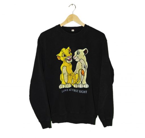 The Lion King With Love Sweatshirt (Oztmu)