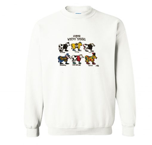 Vintage 90s Cows of LA Sweatshirt (Oztmu)