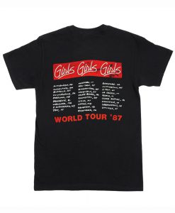 Vintage Motley Crue Bad Boys T-Shirt Back (Oztmu)