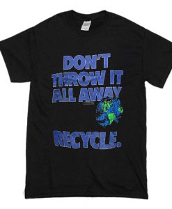 1990 National Wildlife Federation Earth Day Everyday T Shirt (Oztmu)