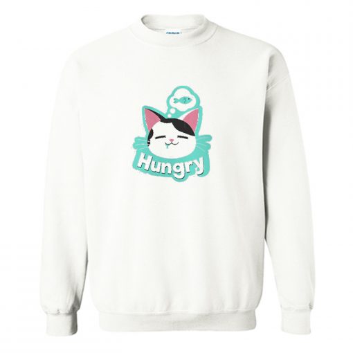 Hungry Cat Sweatshirt (Oztmu)