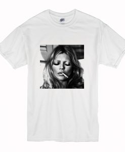 Kate Moss Smoking T-Shirt (Oztmu)