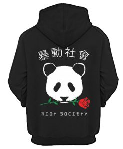 Riot Society Panda Hoodie Back (Oztmu)