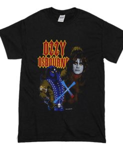 1982 Ozzy Osbourne Diary Of A Madman T Shirt (Oztmu)