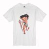 90's RED DEVIL BETTYBOOP T Shirt (Oztmu)