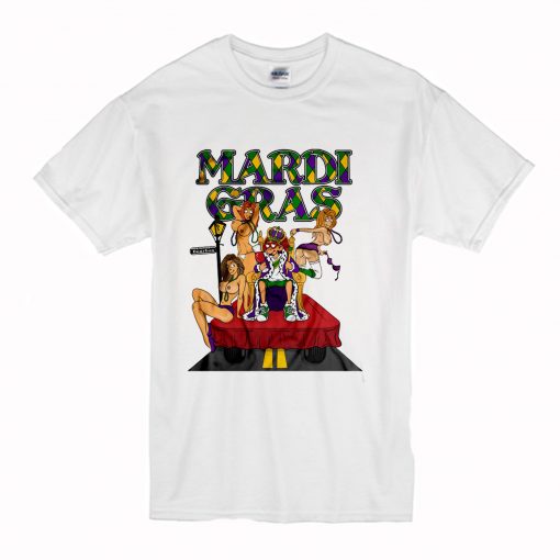 Big Johnson - Mardi Gras T Shirt (Oztmu)