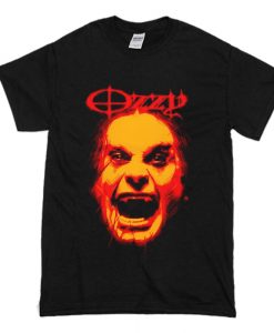 Black Sabbath Ozzy Osbourne Diary of A Madman T-Shirt (Oztmu)