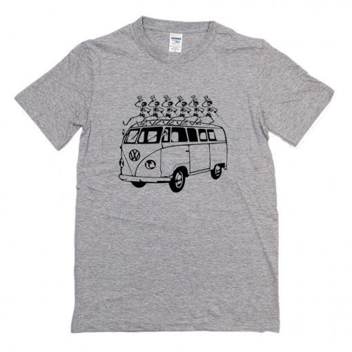 Dancing VW Skeletons T-Shirt (Oztmu)