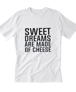 Dream On Dreamer Quotes T-Shirt White (Oztmu)