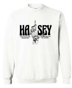 Halsey Merch From The Badlands With Love Halsey Sweatshirt (Oztmu)